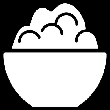 Porriage düz simgesi