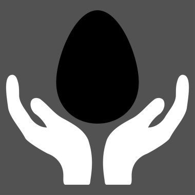 Kuluçka makinesi düz simgesi