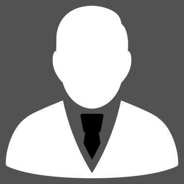 Yönetici Düz Simgesi