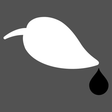 Ekoloji düz simgesi