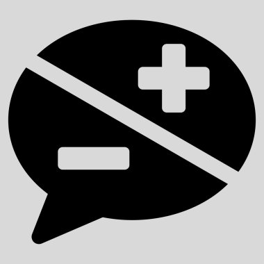 Bağımsız değişkenler düz simgesi