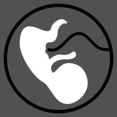 Gebelik düz simgesi