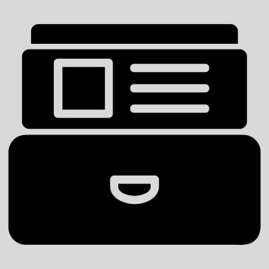 Katalog düz simgesi