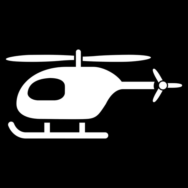 Вертоліт плоских значок — стоковий вектор