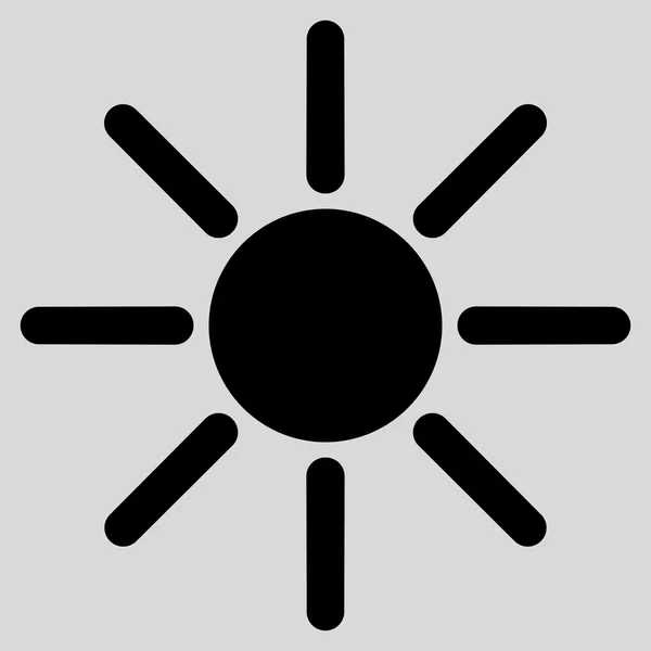 Brightness Flat Icon — Stock Vector