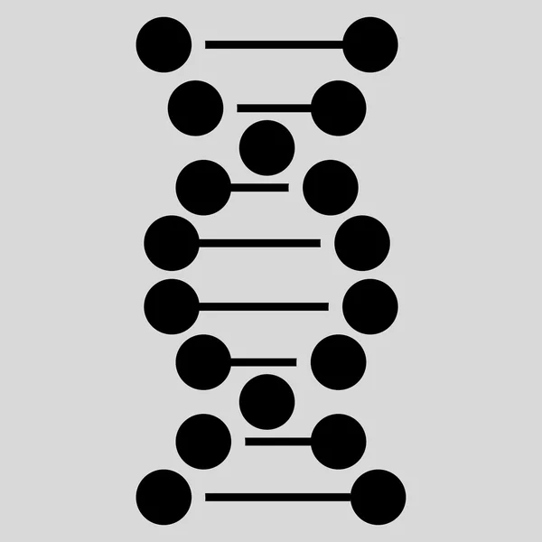 Icône plate Dna — Image vectorielle