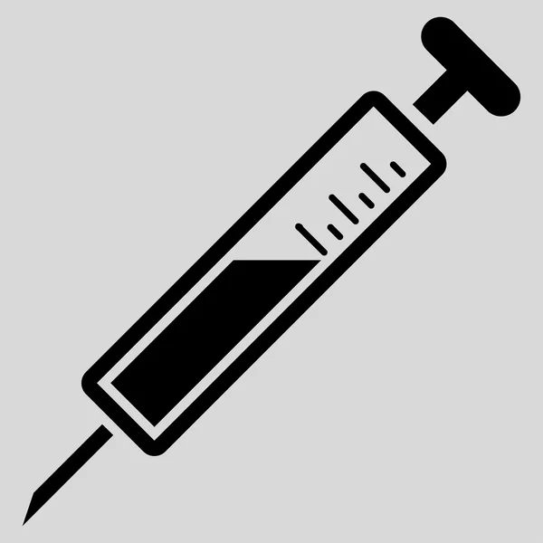 Injectie platte pictogram — Stockvector