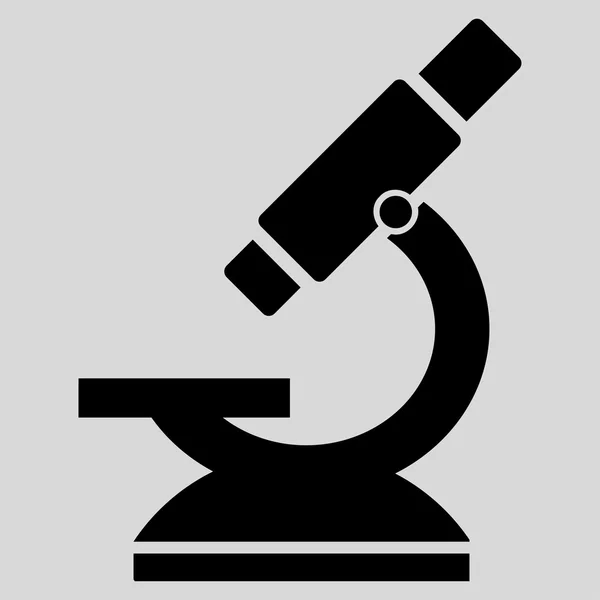 Microscope Flat Icon — Stock Vector