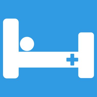 hastane yatak simgesi