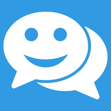 mutlu sohbet simgesi