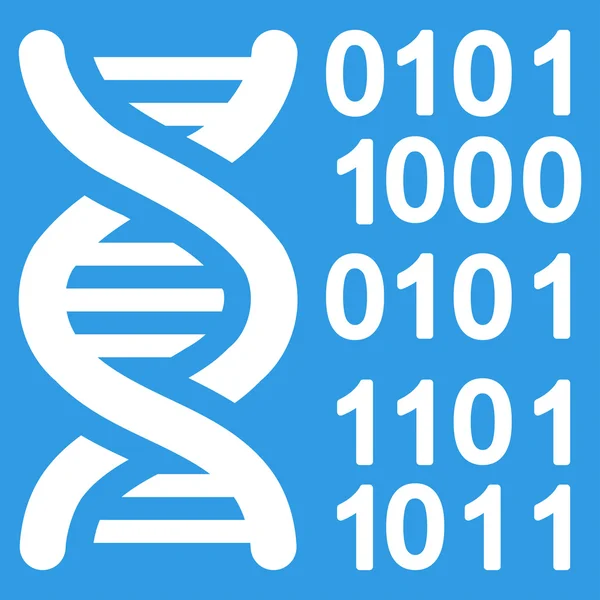Genom-Code-Symbol — Stockvektor