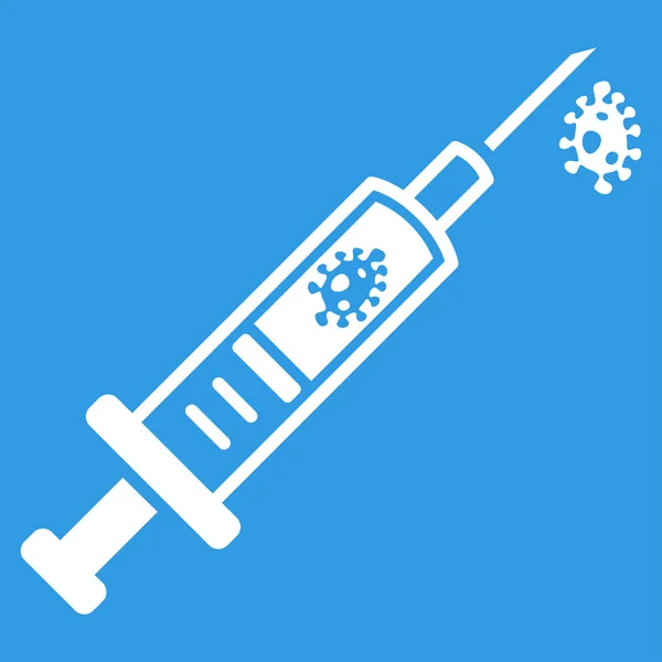 Icône d'injection d'infection — Image vectorielle