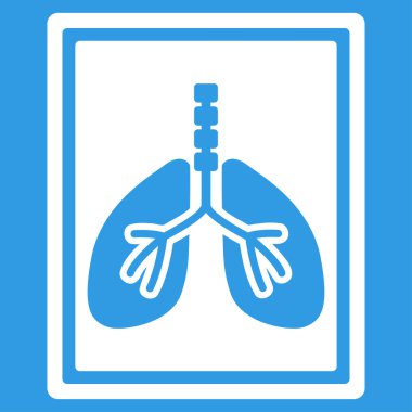 Akciğer röntgeni fotoğraf simge