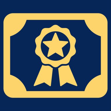 Ödülü Diploma simgesi