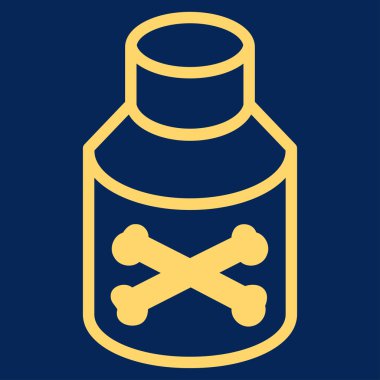 Zehirli şişe simgesi