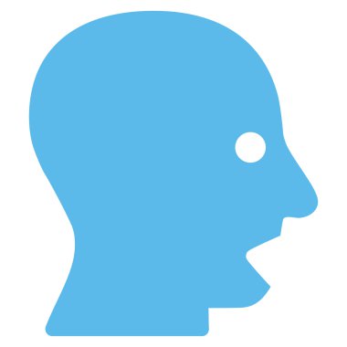 Bağırarak kafa simgesi