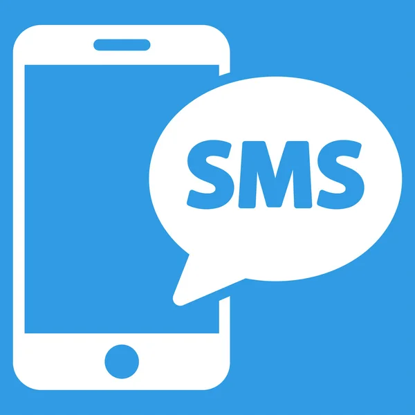 Ícone sms telefone —  Vetores de Stock