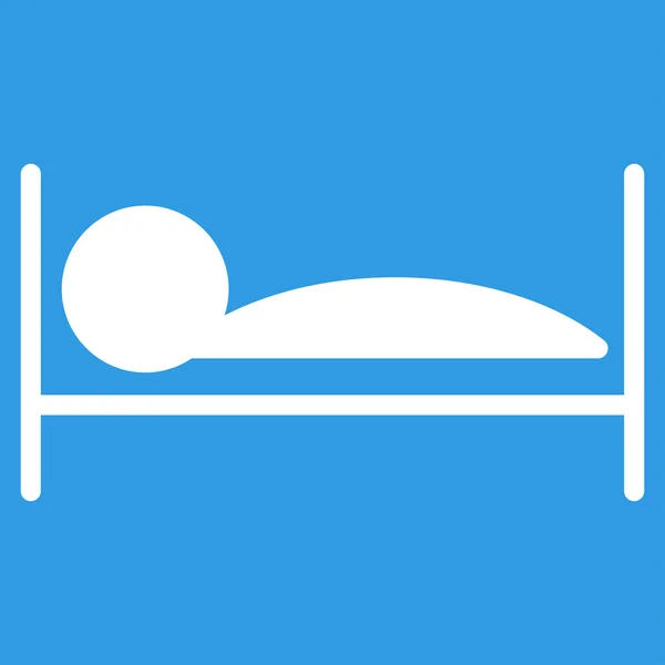 Patient Bed Icon — Stock Vector