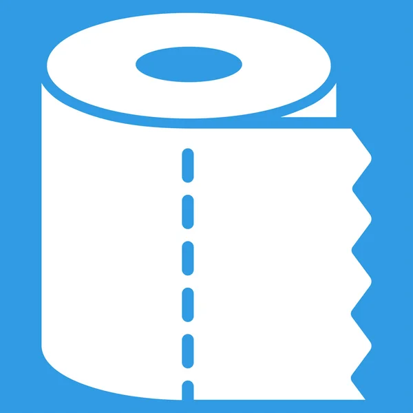 Toalettpapper rulle ikon — Stock vektor
