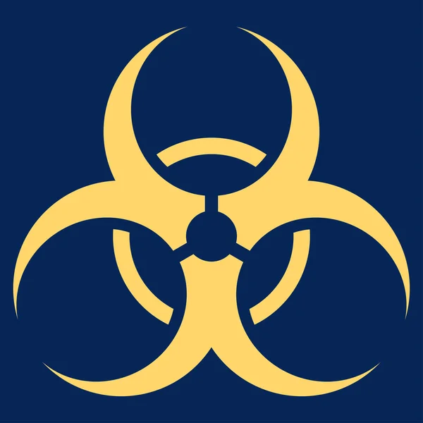 Biohazard символом значок — стоковий вектор