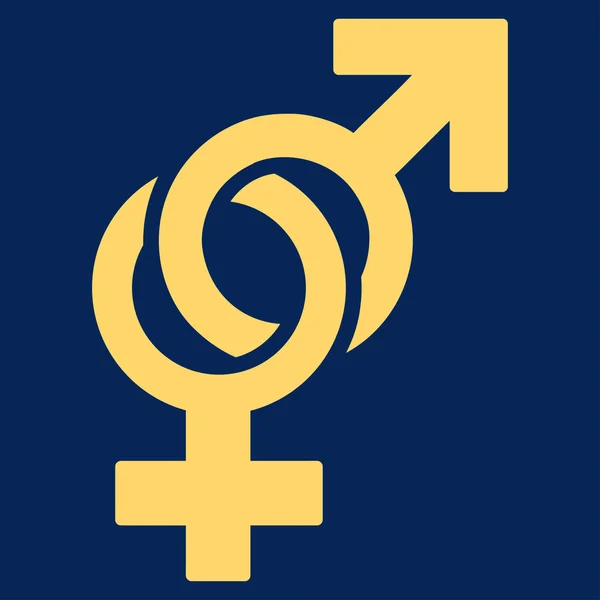 Symbol für sexuelle Symbole — Stockvektor