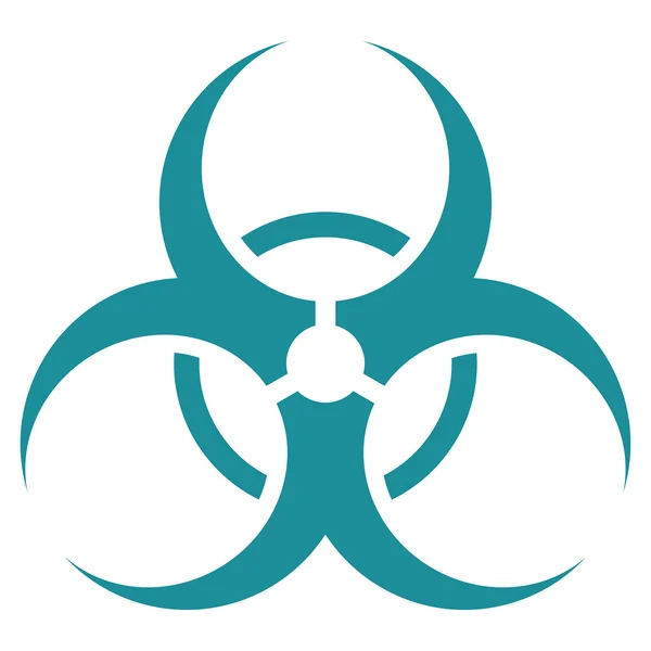 Symbol für Biohazard — Stockvektor