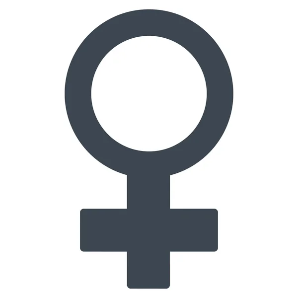 Icône de symbole féminin — Image vectorielle