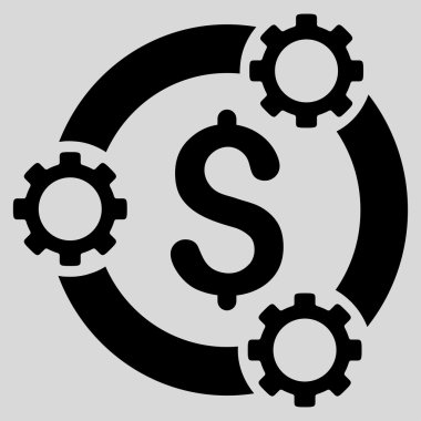 ekip çalışması düz simgesi