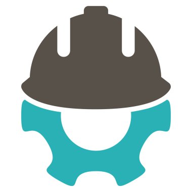 Geliştirme düz simgesi