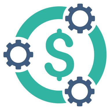 ekip çalışması düz simgesi