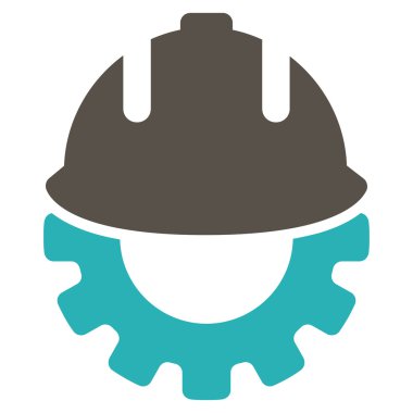 Geliştirme düz simgesi