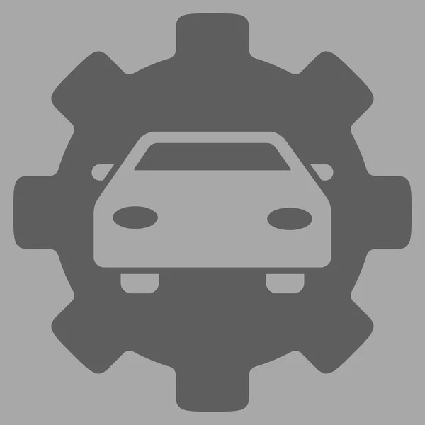 Auto Service Flat pictogram — Stockvector