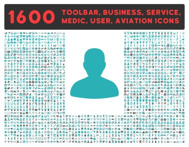Avatar simge büyük piktogram koleksiyonu ile