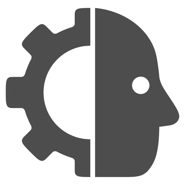 Kyborg ploché ikony — Stockový vektor