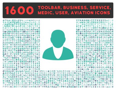 Hesap simgesi büyük piktogram koleksiyonu ile