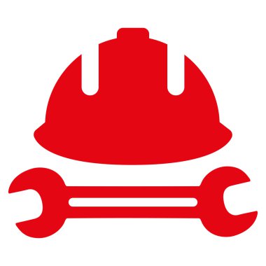 Geliştirme düz simgesi