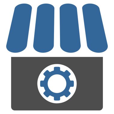 Atölye düz simgesi