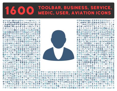 Hesap simgesi büyük piktogram koleksiyonu ile