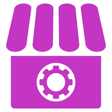 Atölye düz simgesi