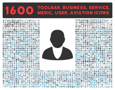 Hesap simgesi büyük piktogram koleksiyonu ile