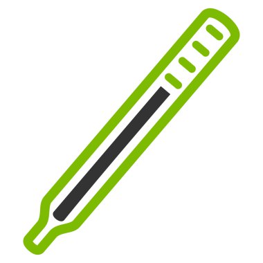 tıbbi termometre simgesi