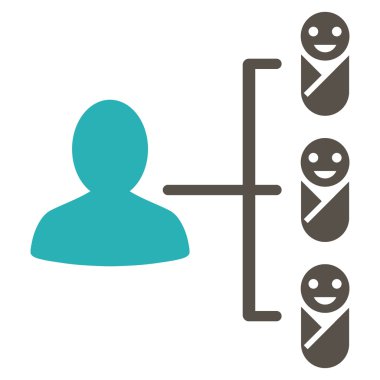 Çocuk bağlantıları simgesi