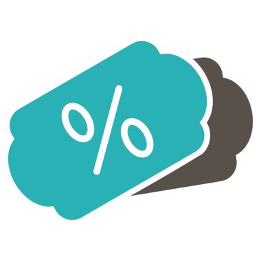 İndirim kuponları simgesi