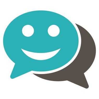 mutlu sohbet simgesi