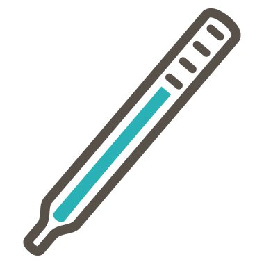 tıbbi termometre simgesi