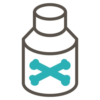 Zehirli şişe simgesi