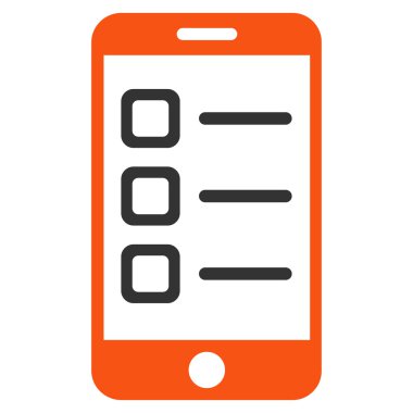 Mobil listesi simgesini