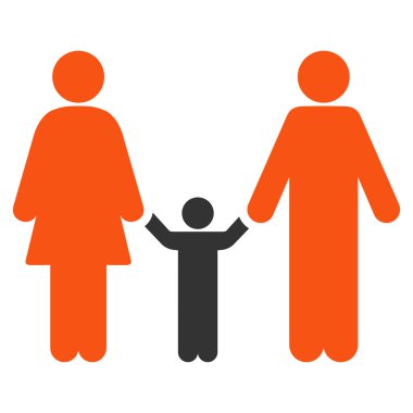 Anne ve çocuk simgesi