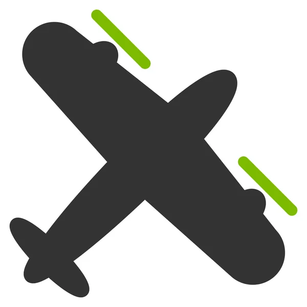 Ikony Samolotem śruby — Wektor stockowy