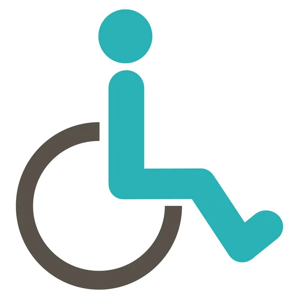 Disabled Person Icon — Stock Vector